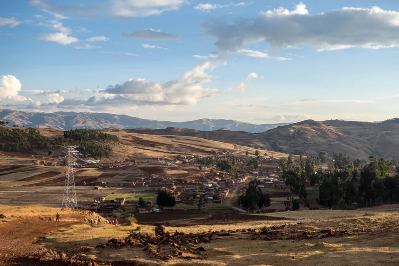 Paysages andins : le plateau qui touche le ciel